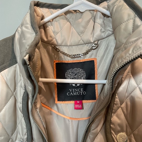 Vince Camuto women’s suede and puffer jacket - Picture 4 of 6